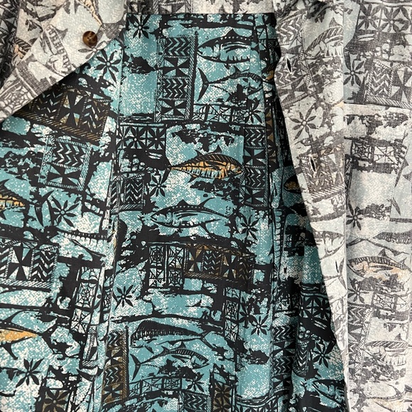 Jack O’Neil, Relaxed Fit, Size M, Hawaii Short Sleeve Shirt - Picture 3 of 5